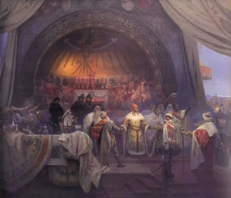 Król Przemysł Ottokar II z Czech, Alphonse Mucha