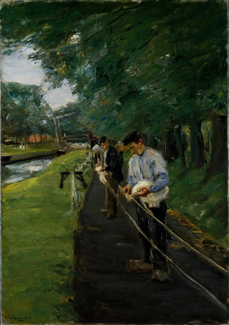 Lina w Edam - Max Liebermann