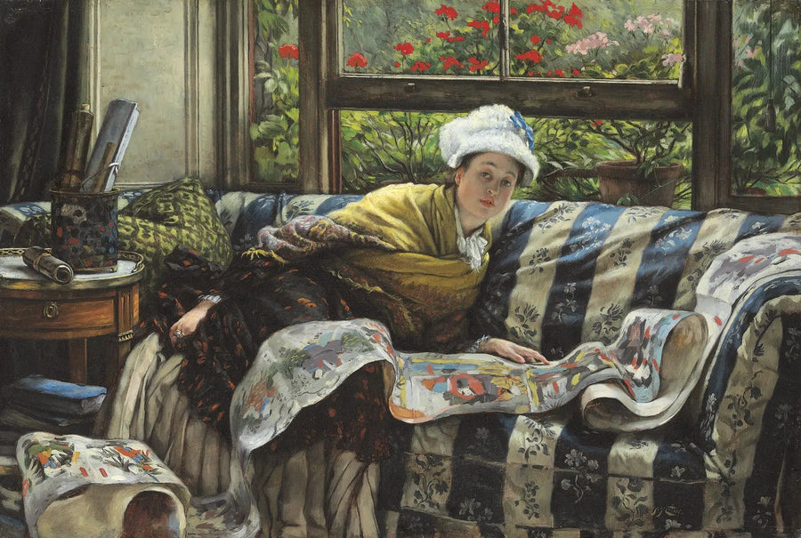 Japoński wałek - James Tissot