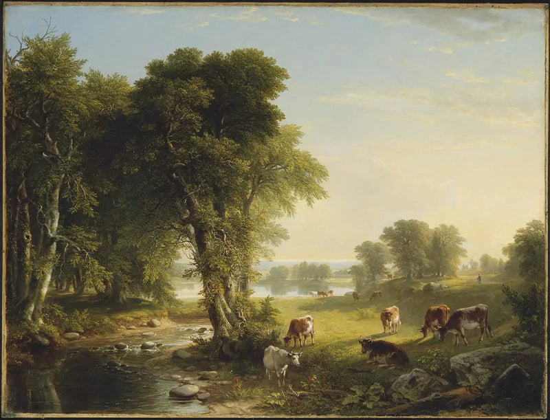 Szumiący strumień - Asher Brown Durand