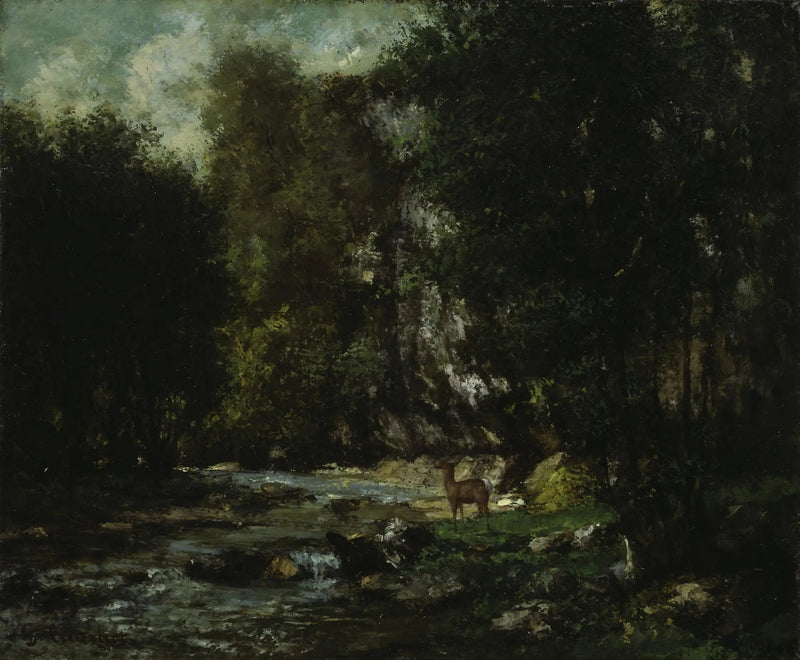 Potok Puits-Noir - Gustave Courbet
