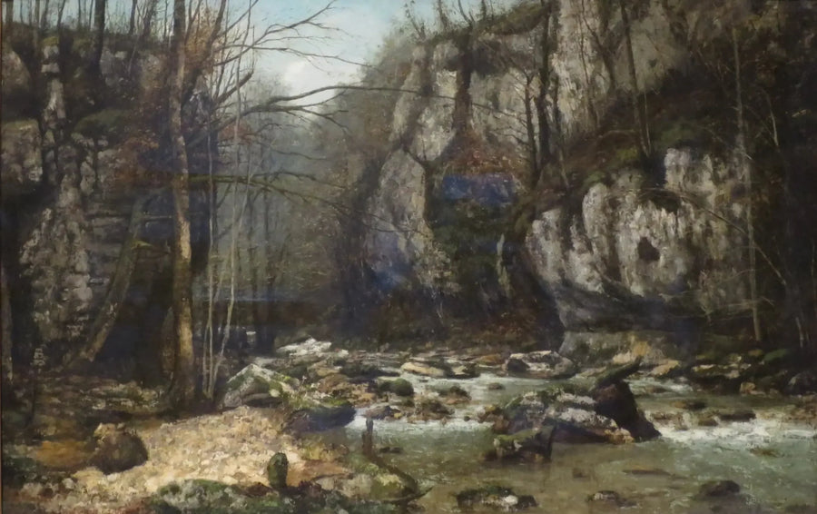 Potok Puits-Noir - Gustave Courbet