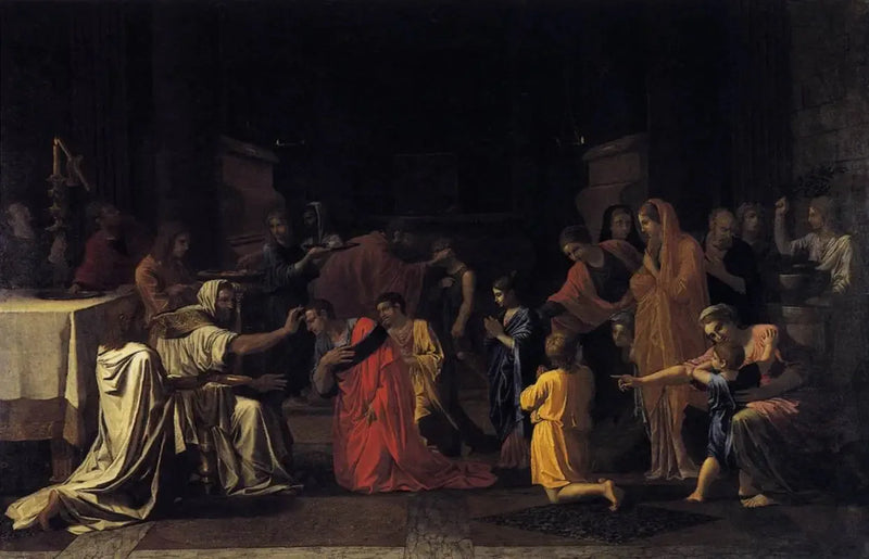 Sakrament bierzmowania - Nicolas Poussin