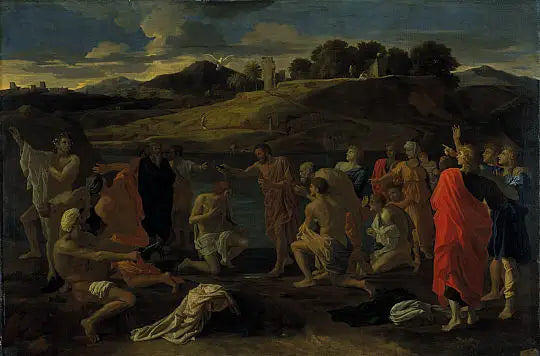 Sakrament chrztu - Nicolas Poussin
