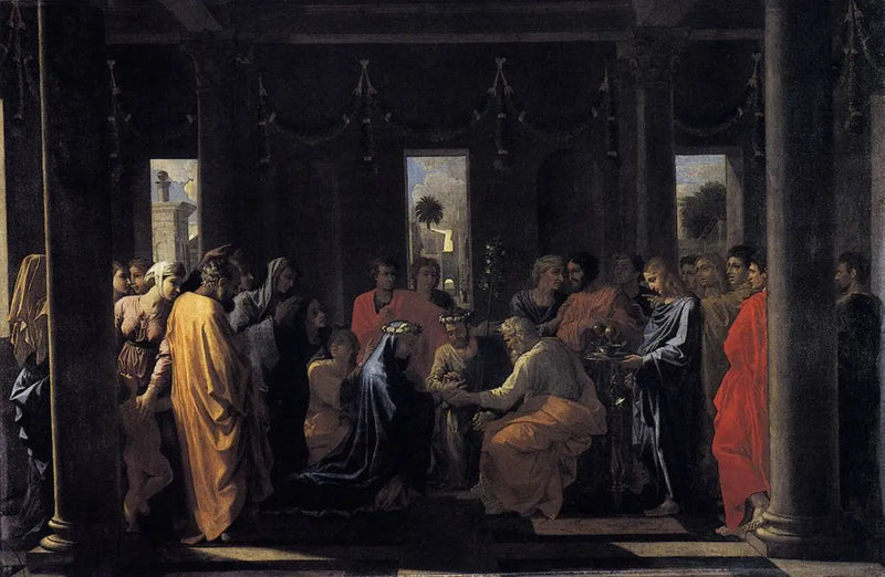Sakrament małżeństwa - Nicolas Poussin