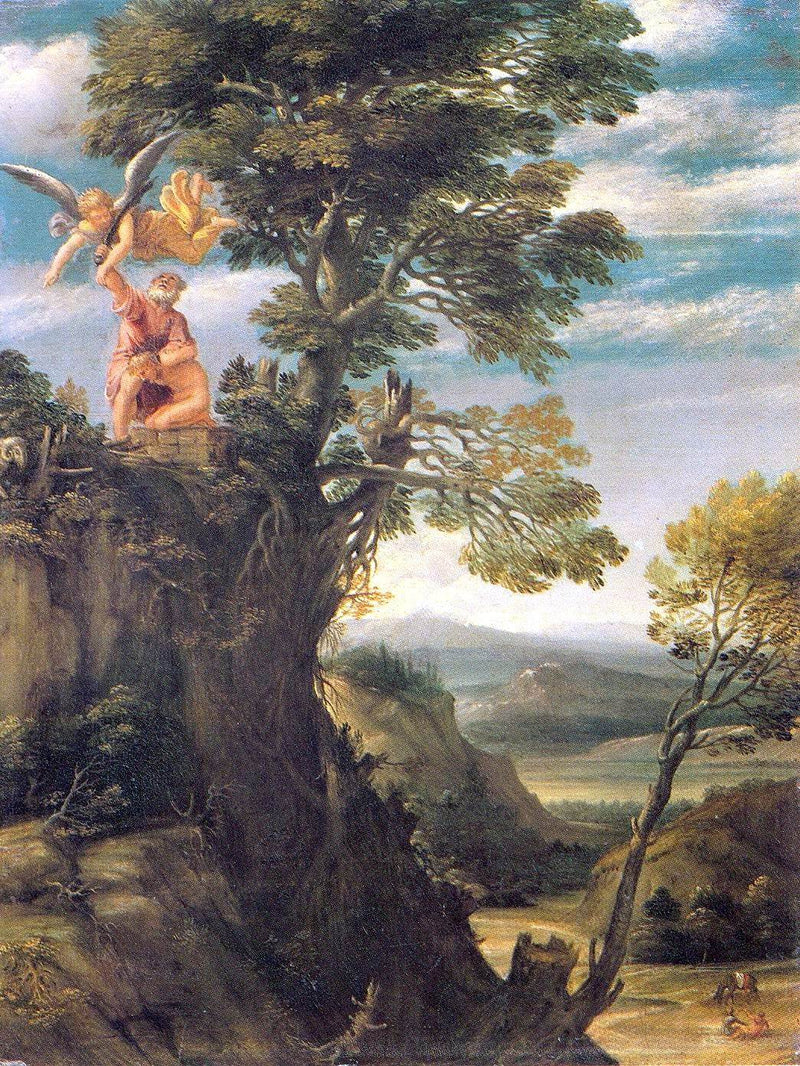 Ofiara Abrahama - Annibale Carracci