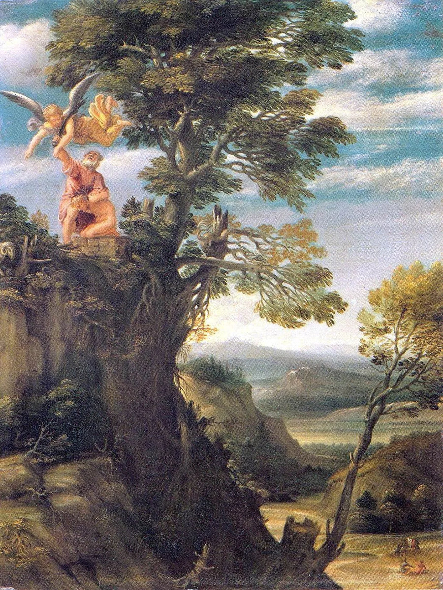 Ofiara Abrahama - Annibale Carracci