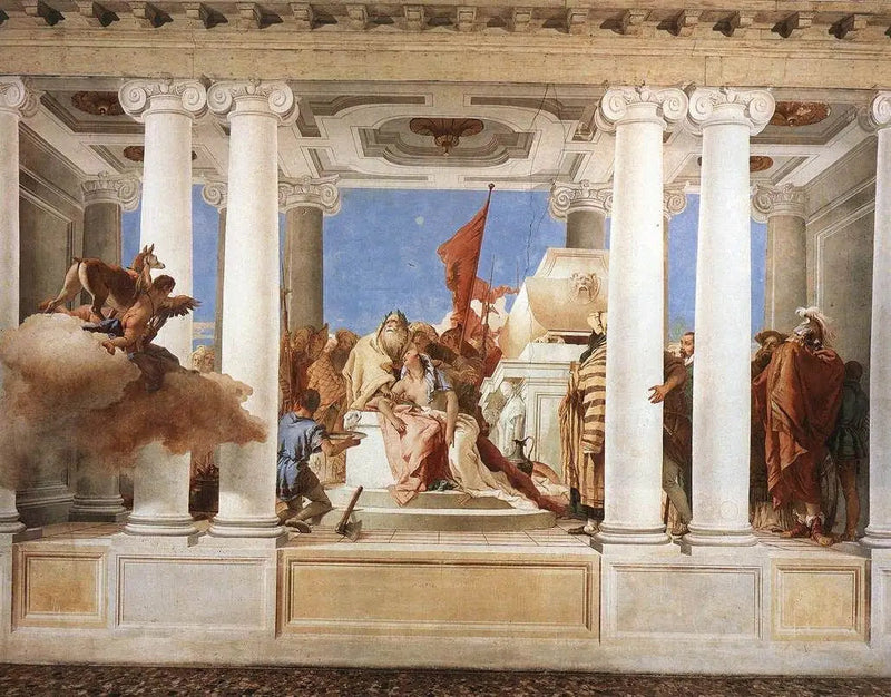 Ofiara Ifigenii - Giovanni Battista Tiepolo