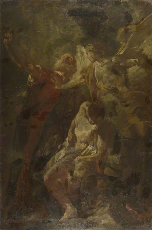 Ofiara Izaaka - Giovanni Battista Piazzetta