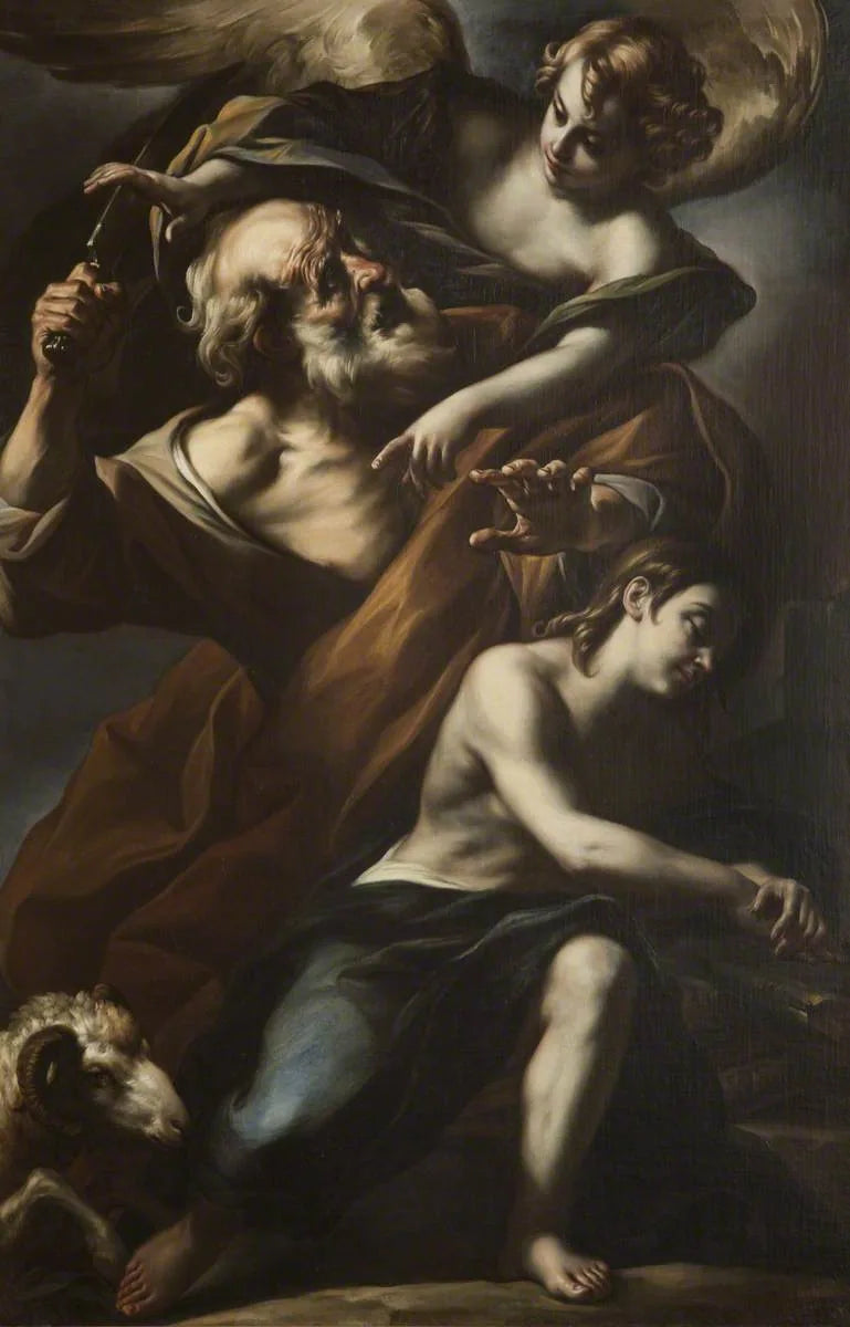 Ofiara Izaaka - Guercino