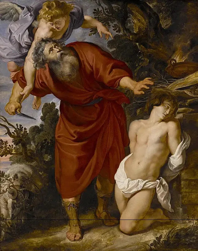 Ofiara Izaaka - Peter Paul Rubens
