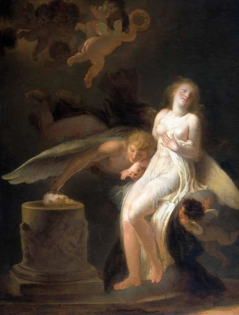 Ofiara róży - Jean-Honoré Fragonard