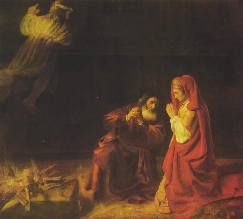 Ofiara Manoaha - Rembrandt