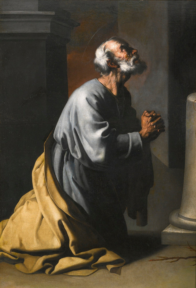 Święty Piotr Pokutnik - Francisco de Zurbarán