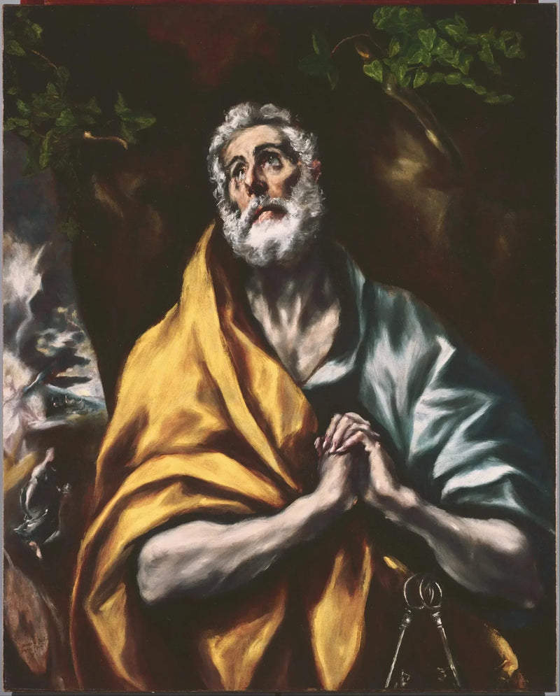 Pokutujący św. Piotr - El Greco