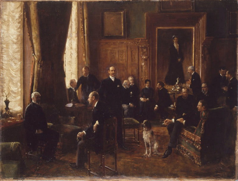 Salon hrabiny Potockiej - Jean Béraud