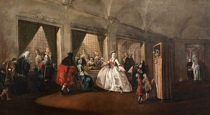 Salon Nones z San Zaccaria - Francesco Guardi