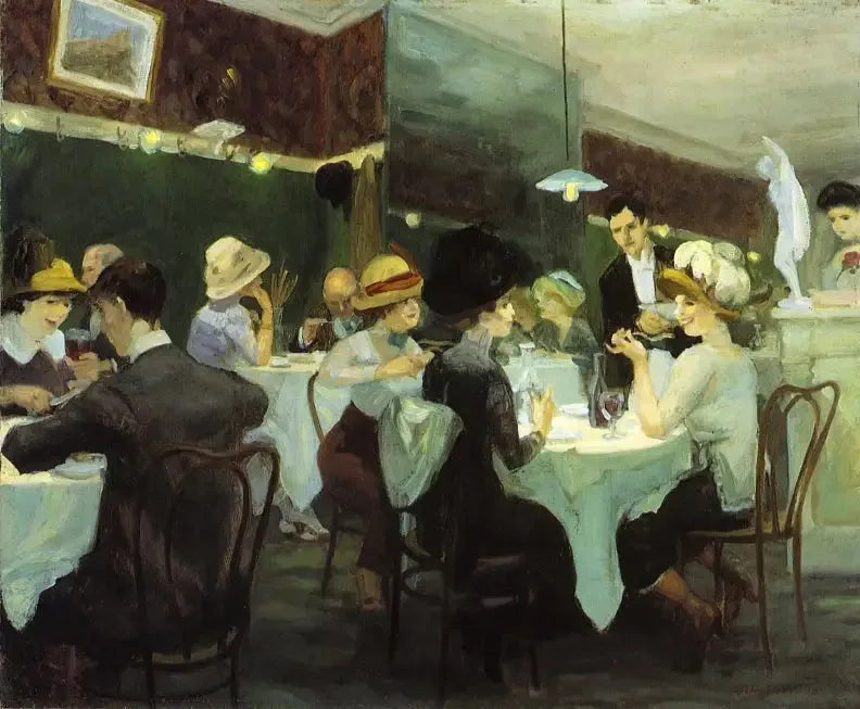 Sobotni wieczór w Renganeschi - John Sloan
