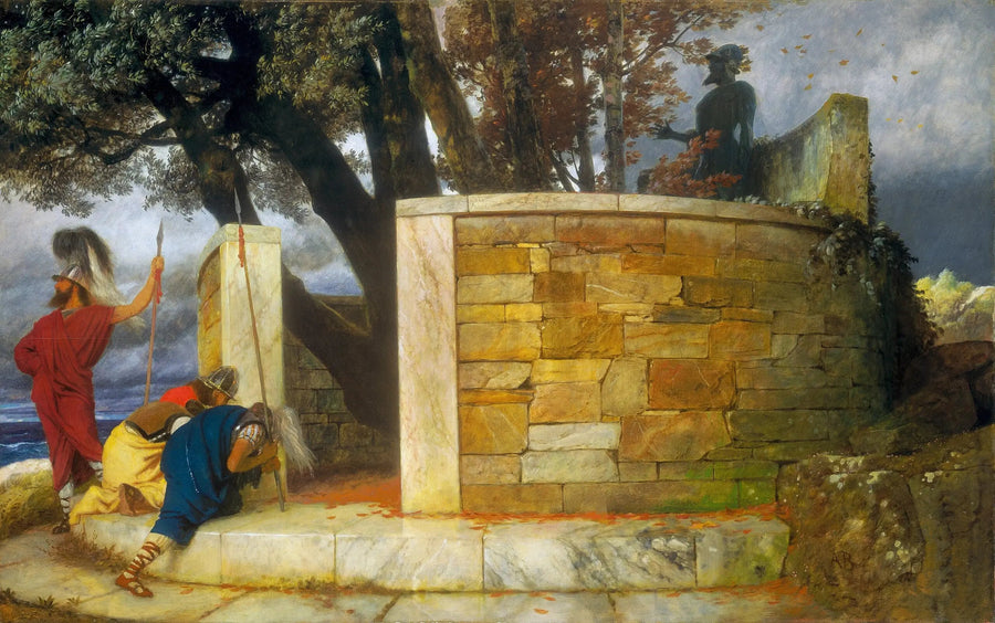  Sanktuarium Herkulesa - Arnold Böcklin