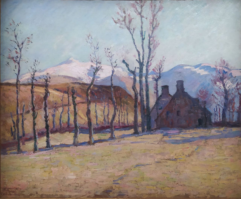 Śnieżny Sancy, widziany z Saint-Sauves, 14 lutego 1896 - Armand Guillaumin