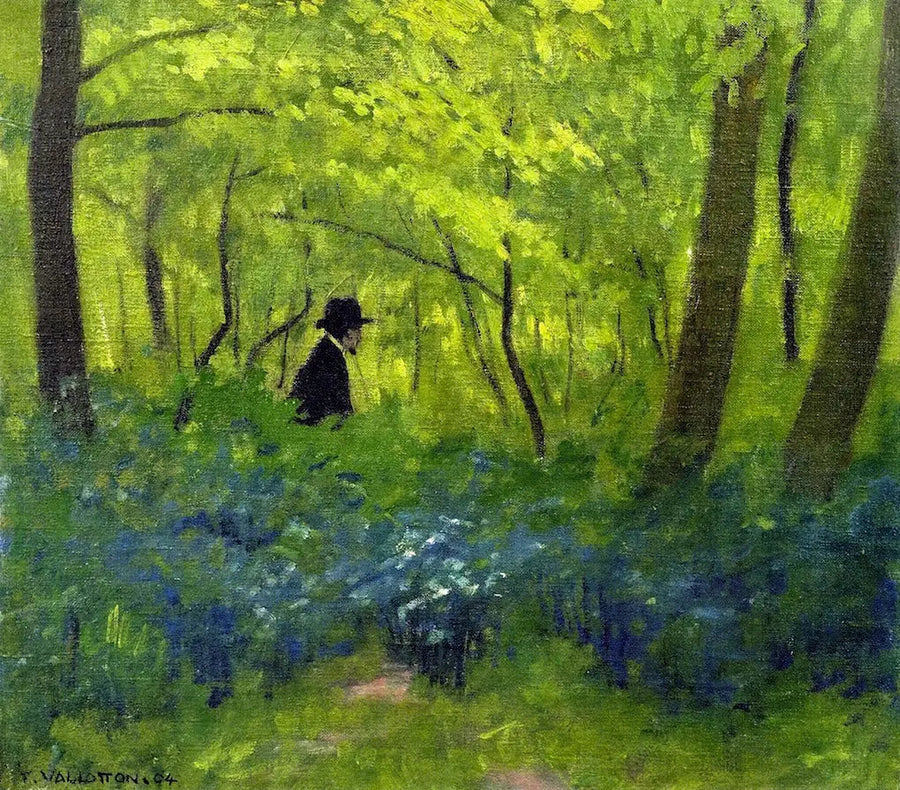 Satyra w Lesie Boulogne - Félix Vallotton