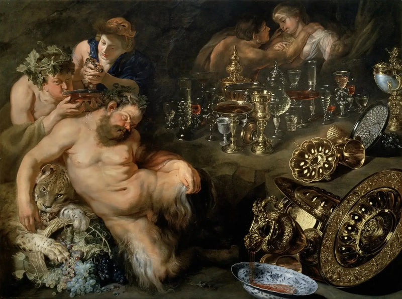 Pijany satyr - Peter Paul Rubens
