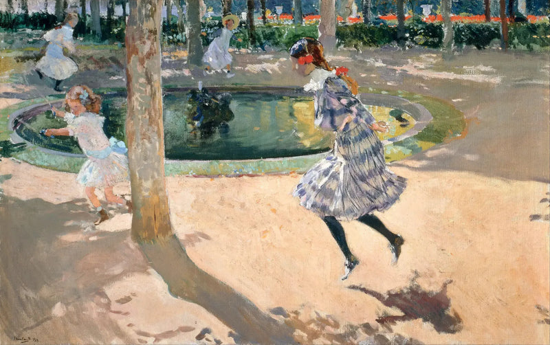 Skok na skakance - Joaquín Sorolla