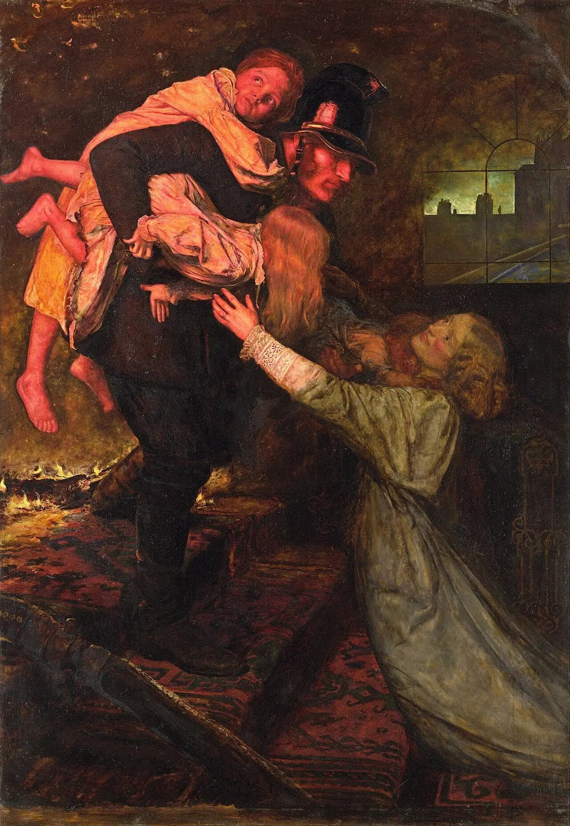 Ratunek - John Everett Millais