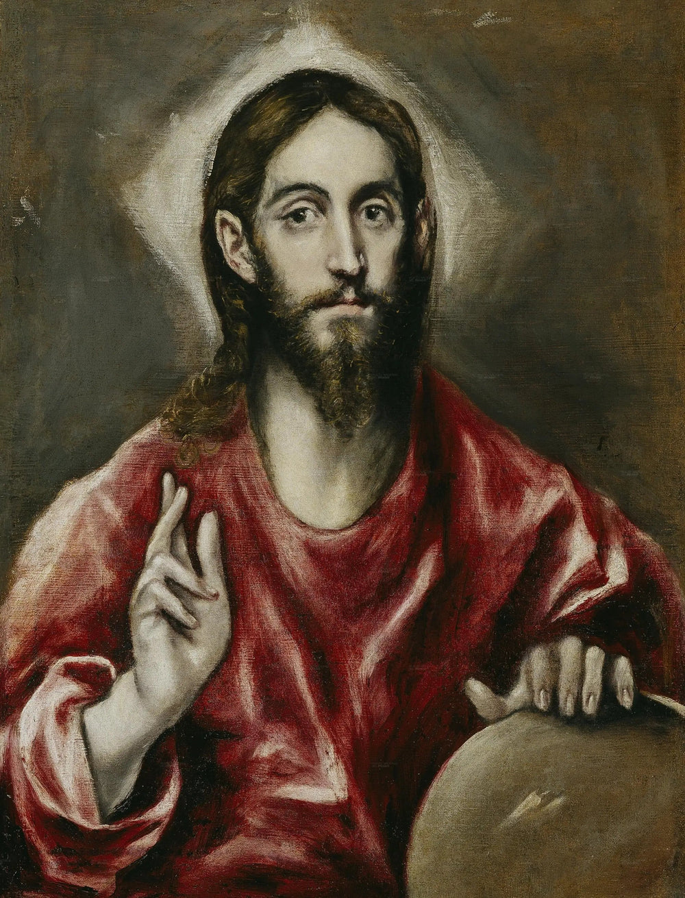 Le Sauveur - El Greco image 1 reproduction d’œuvre d’art à l’huile