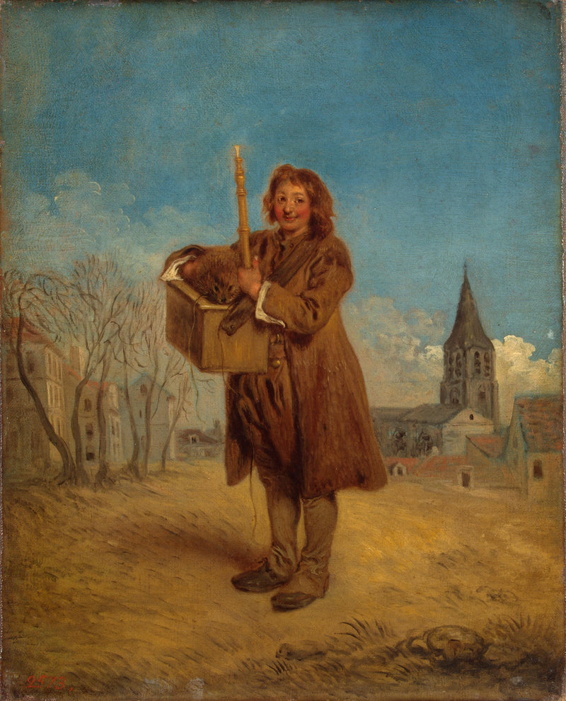 Le Savoyard et la Marmotte - Antoine Watteau