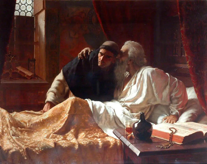 Sekret - Edmund Blair Leighton