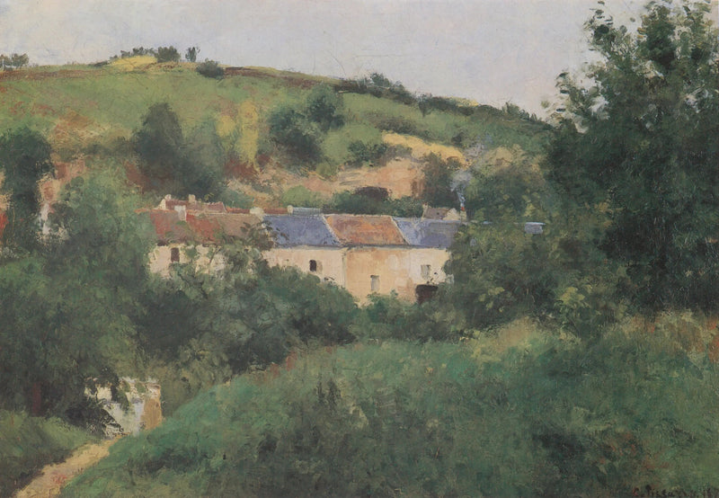 Ścieżka wioski - Camille Pissarro