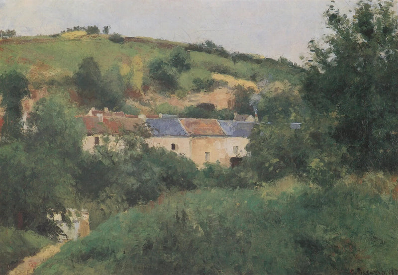Ścieżka wioski - Camille Pissarro