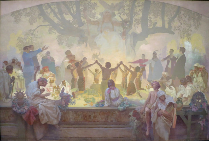 Przysięga Omladiny - Alphonse Mucha