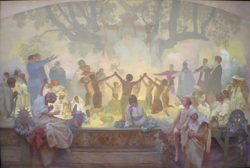 Przysięga Omladiny - Alphonse Mucha