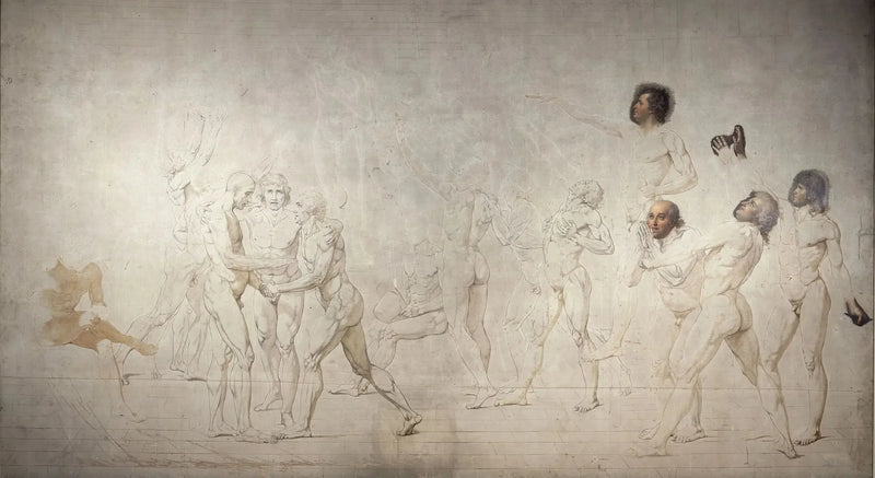 Przysięga na grze w piłkę - Jacques-Louis David