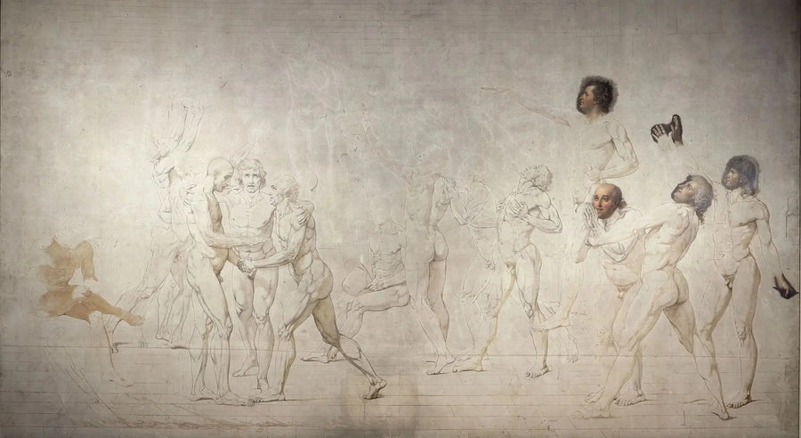 Przysięga na grze w piłkę - Jacques-Louis David