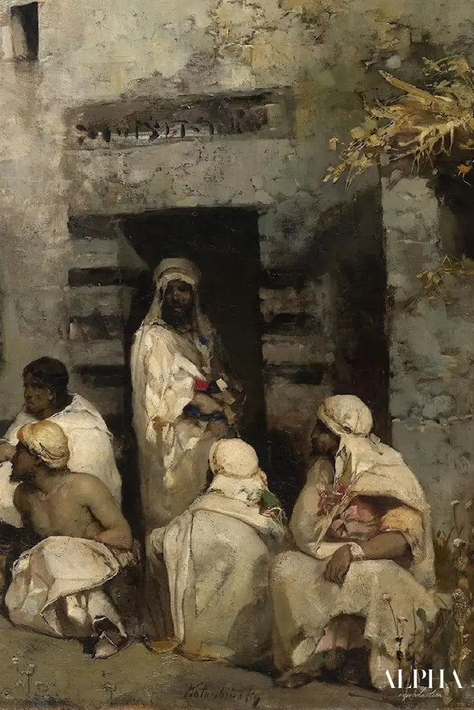 Le Sermon à Capharnaüm - Wilhelm Kotarbiński Reproductions de tableaux à la peinture à l’huile