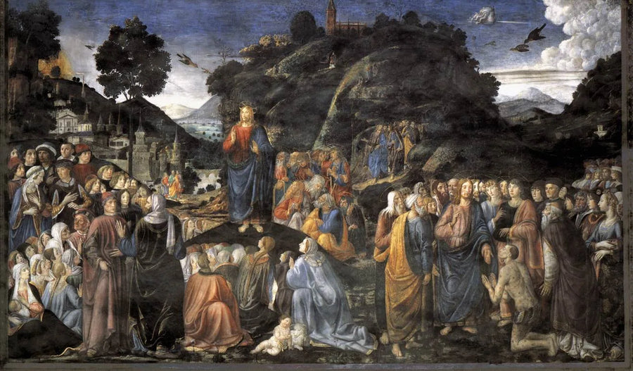 Sermon na górze - Cosimo Rosselli