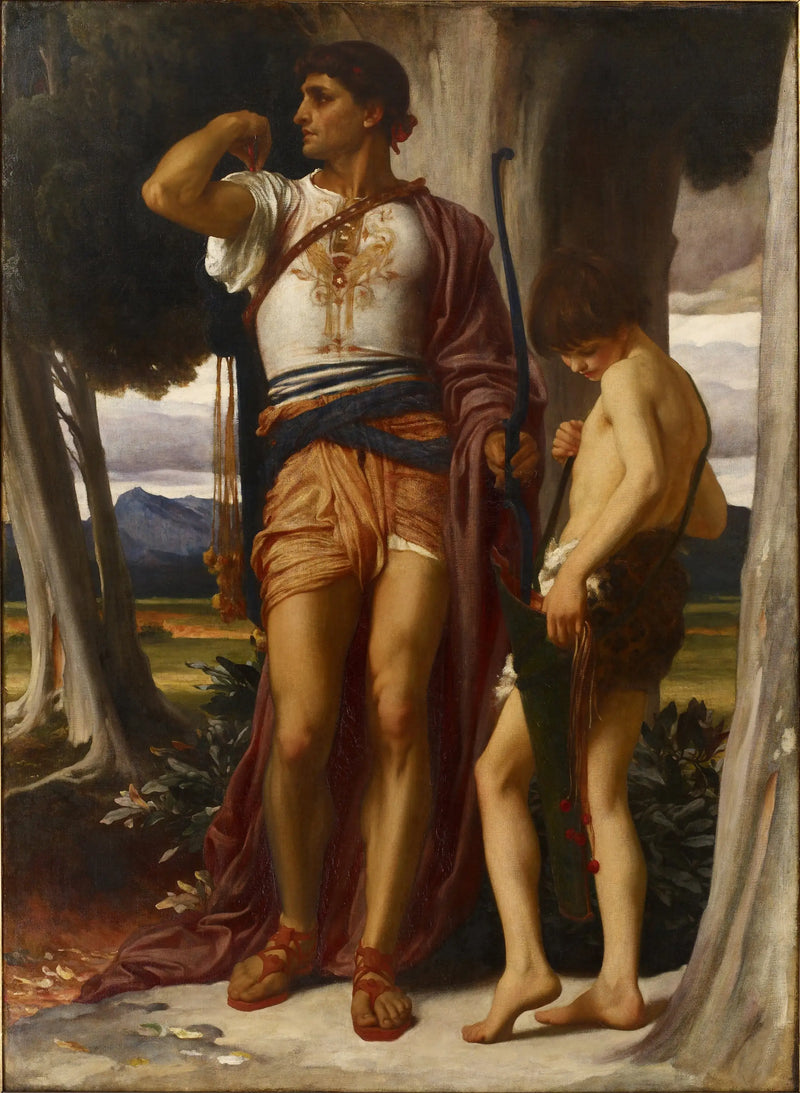 Znak Jonatana dla Dawida - Frederic Leighton