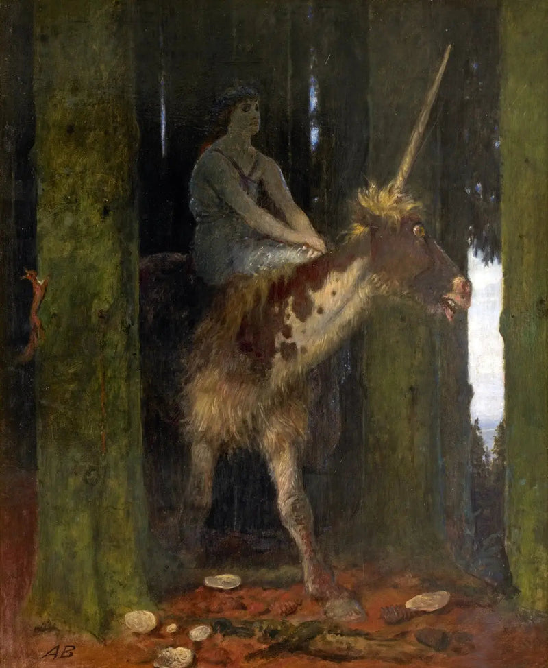 Cisza lasu - Arnold Böcklin