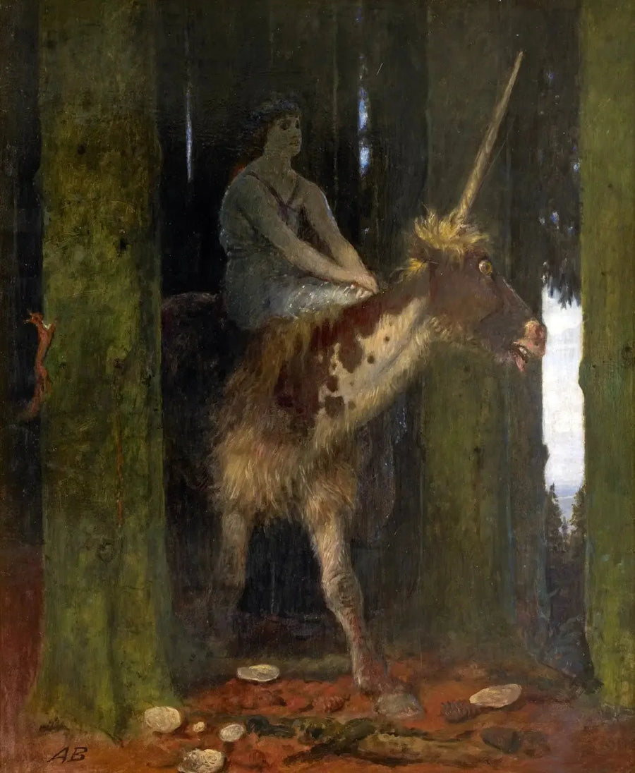Cisza lasu - Arnold Böcklin