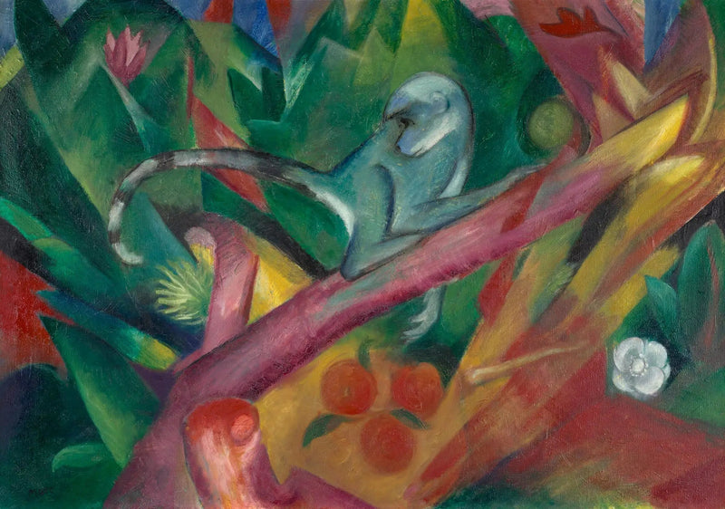 Małpa - Franz Marc