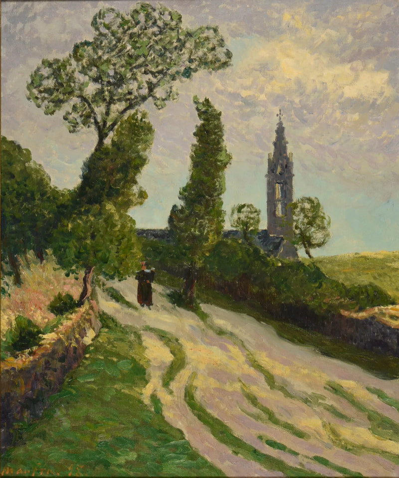 Wieczór przed deszczem - Maxime Maufra