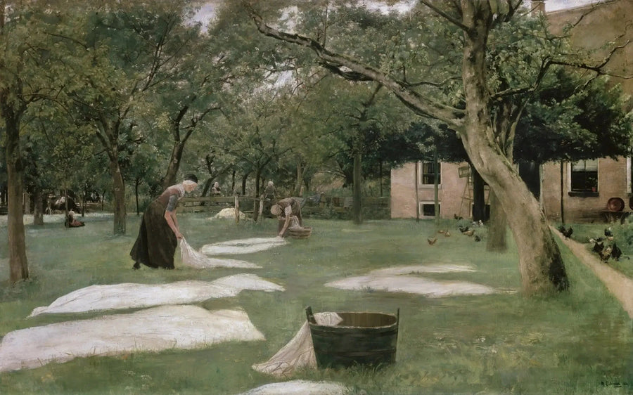 Biały podłoga - Max Liebermann