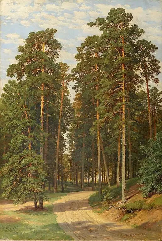 Słońce w lesie - Iwan Chichkin