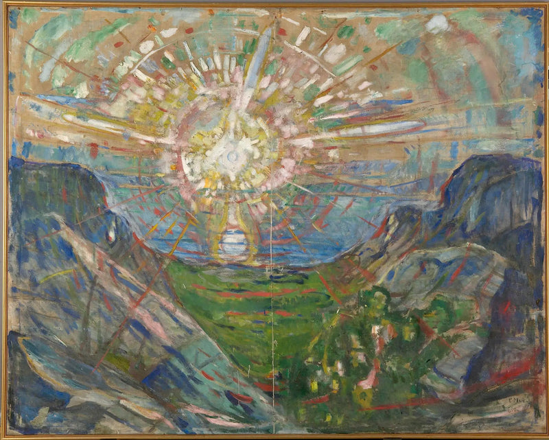 Słońce - Edvard Munch