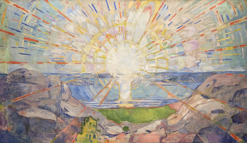 Słońce - Edvard Munch