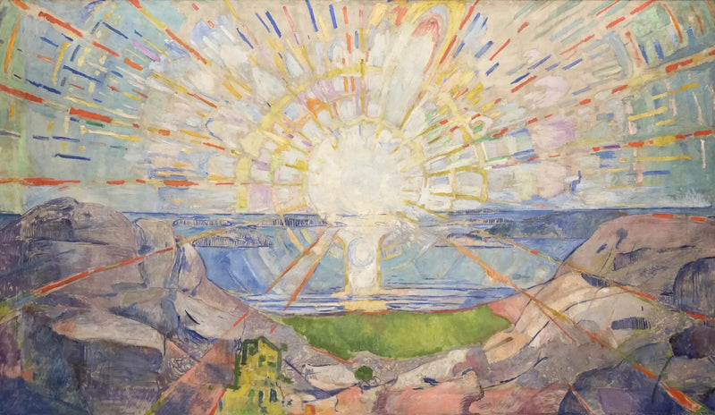 Słońce - Edvard Munch