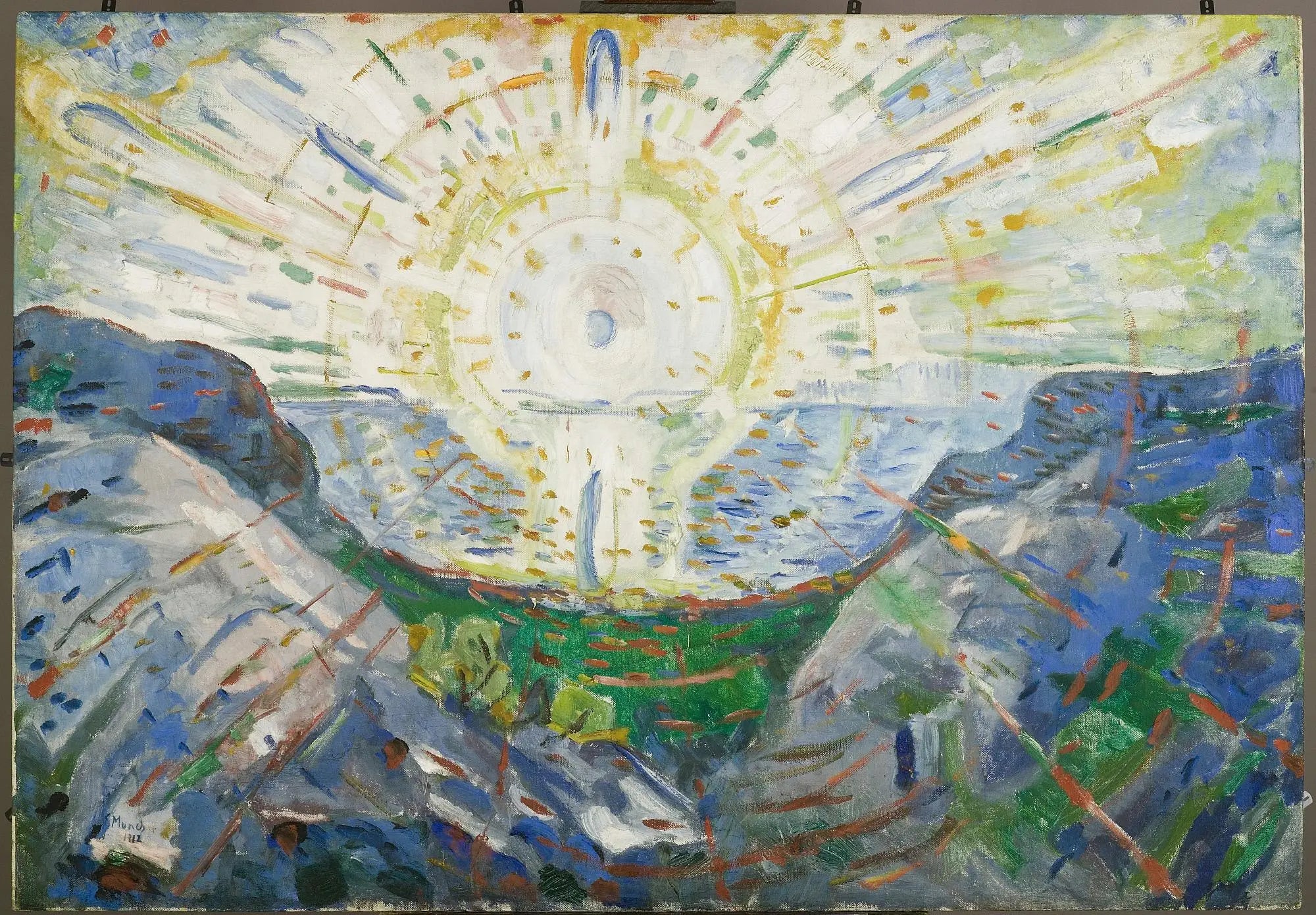 Le Soleil - Edvard Munch image 1 reproduction de peinture à l’huile